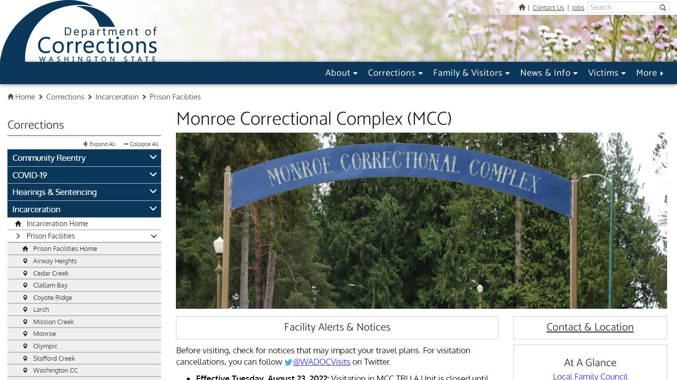Monroe Correctional Complex (MCC)